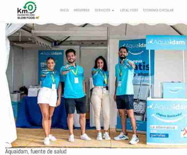 Aquaidam fuente de salud en KM0 Oficial